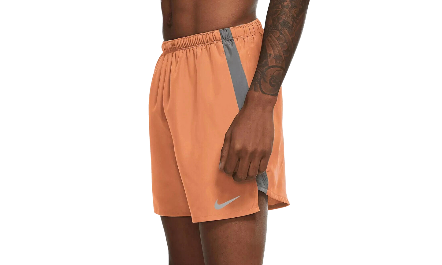 CHALLENGER 5" BRIEF-LINED RUNNING SHORTS "Orange"