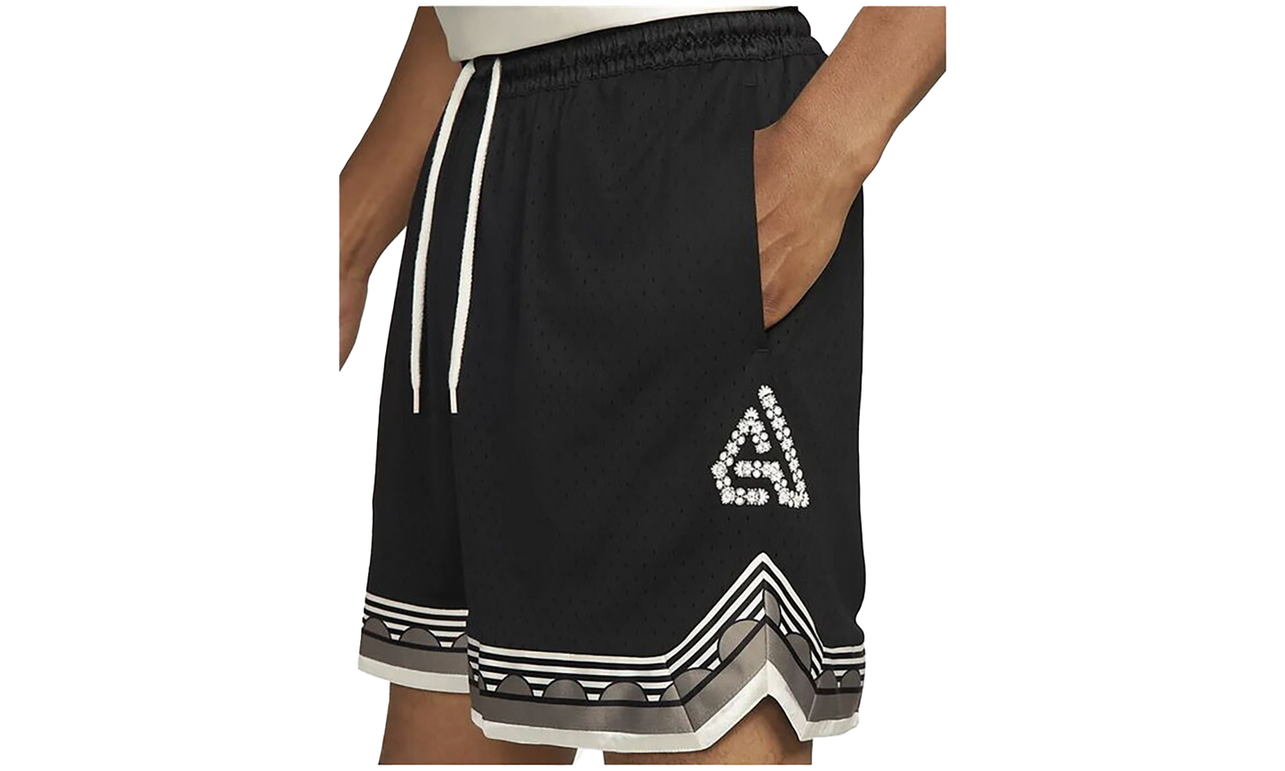 GIANNIS DRI-FIT 6" MESH SHORTS "Black/Sail"