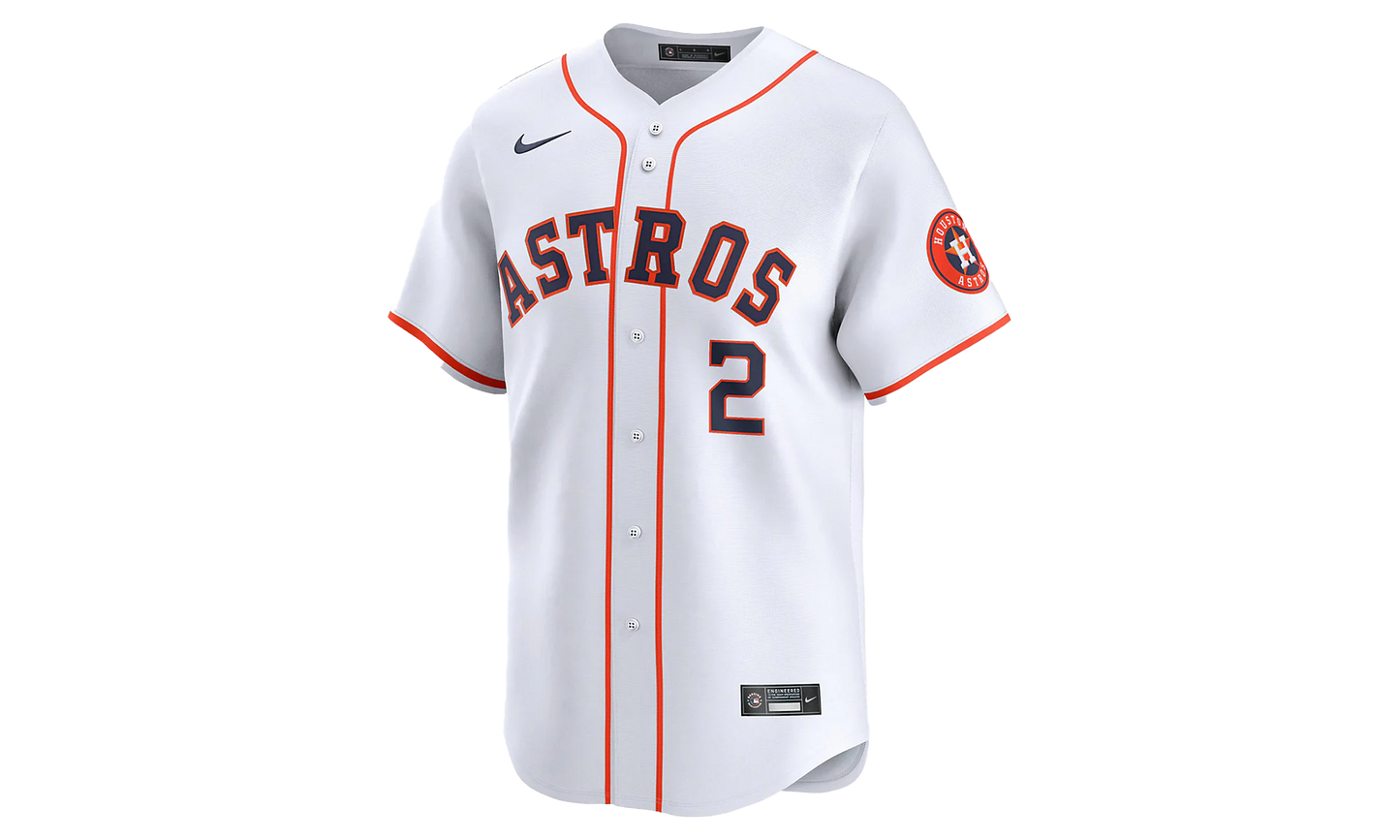 MLB 'BREGMAN' ASTROS HOME LIMITED PLAYER JERSEY "White"