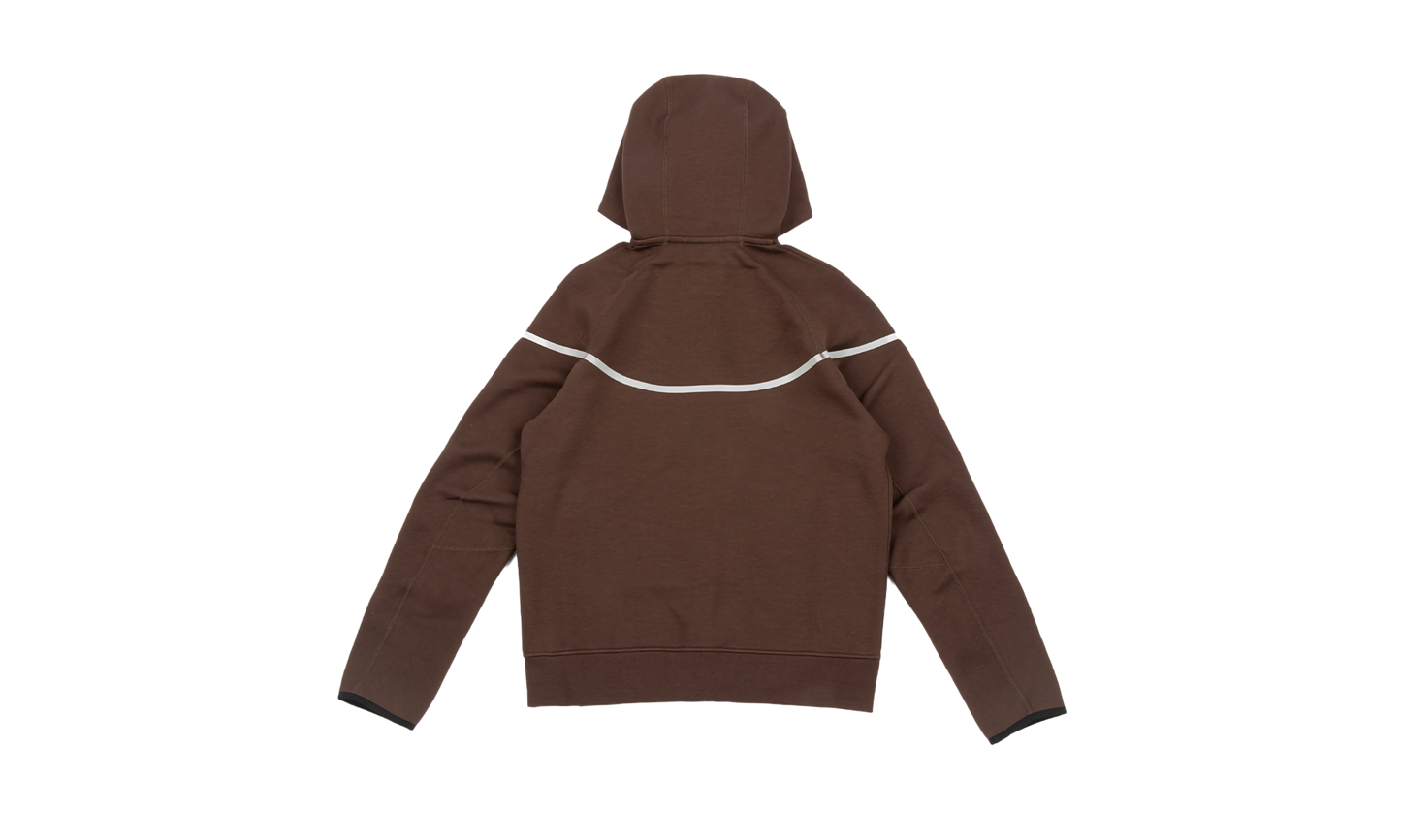 Tech Windrunner Fleece FZ Jacket "BROWN"