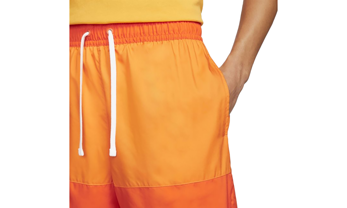 WOVEN LINED FLOW SHORTS "Orange"