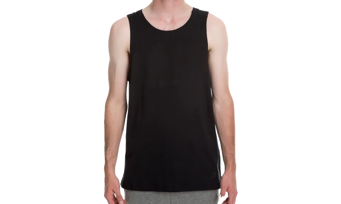 Tech Bonded Tank Top "Black"