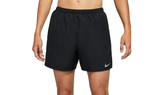 CHALLENGER 5" BRIEF-LINED RUNNING SHORTS "Black"