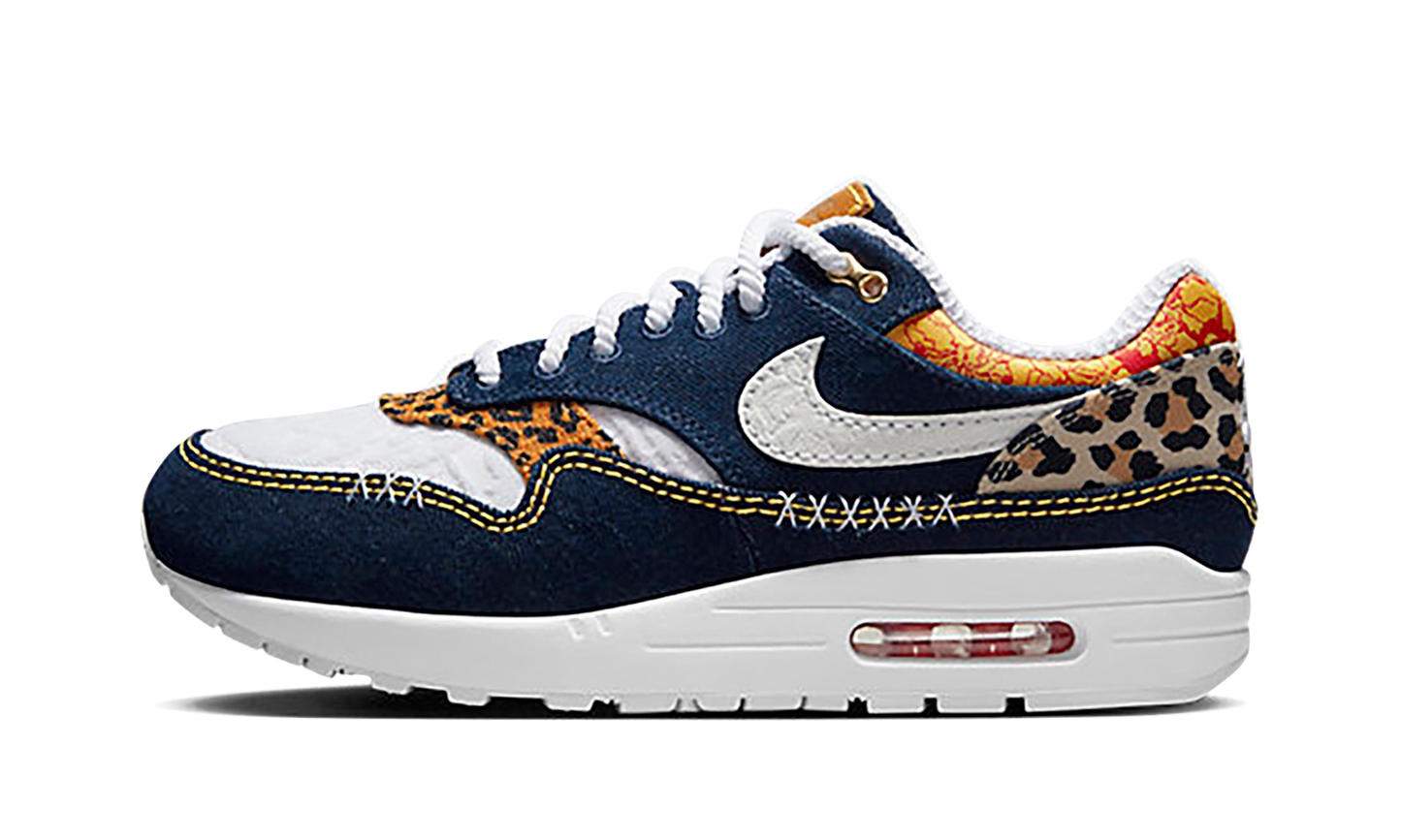 Air Max 1 PRM "Denim Leopard"