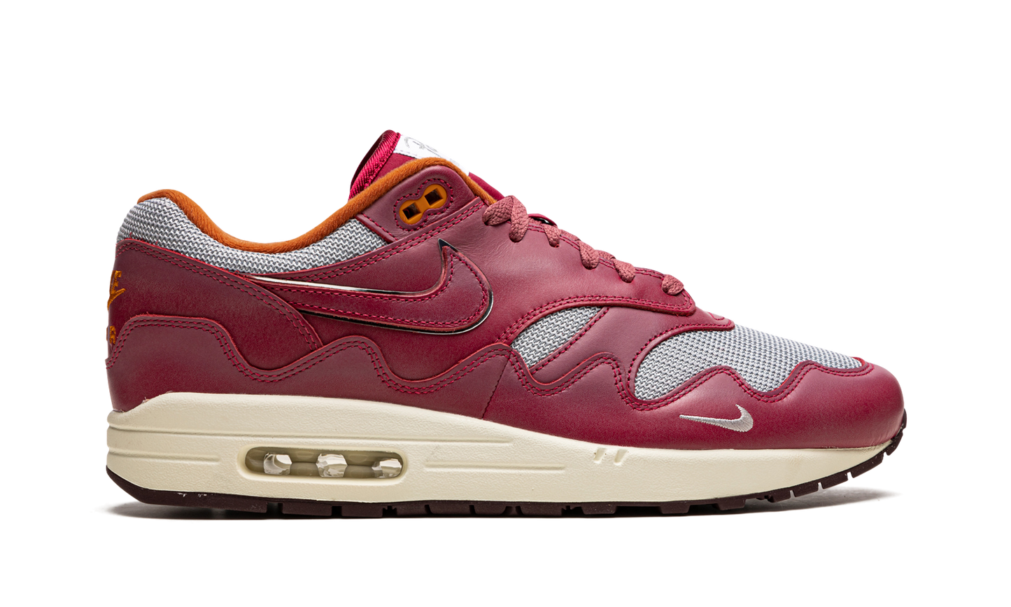 Air Max 1 "Patta - Rush Maroon"