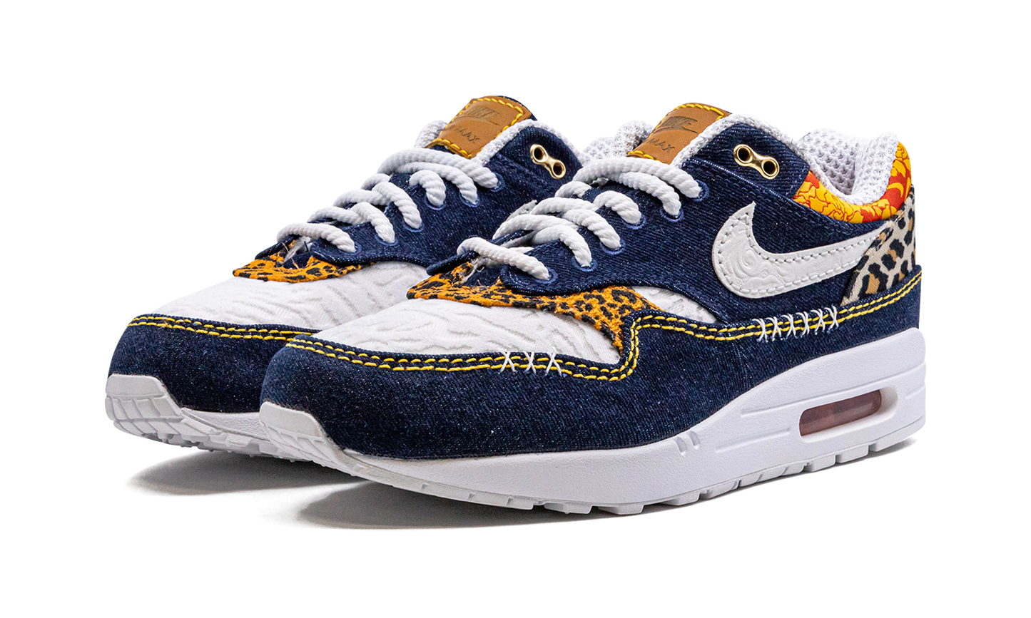 Air Max 1 PRM "Denim Leopard"