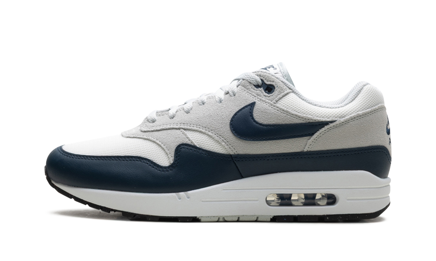 AIR MAX 1 ESSENTIAL "Summit White/Armory Navy-Light Silver"