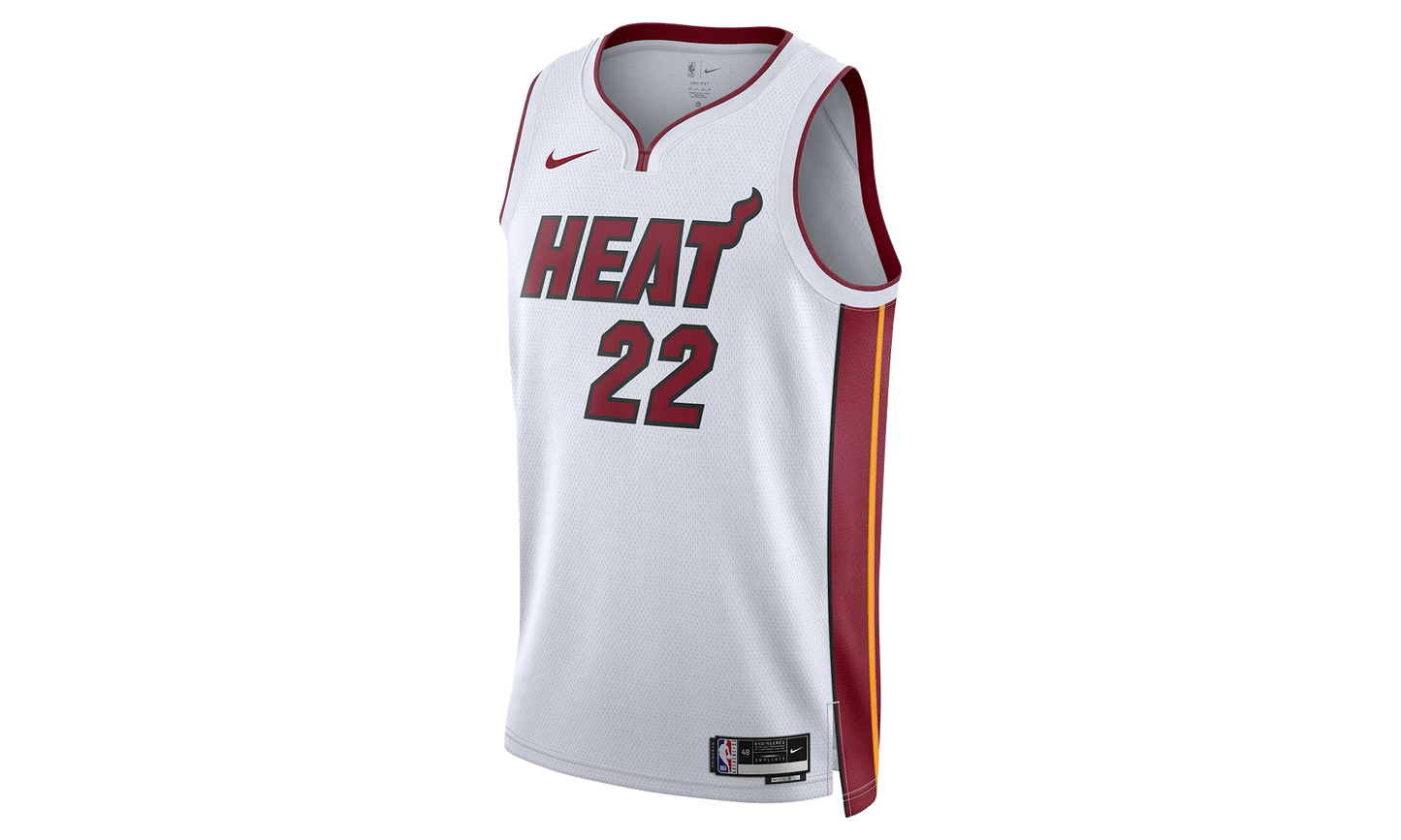 NBA HEAT 'BUTLER 22' ASSOCIATION EDITION 22/23 SWINGMAN JERSEY "White"