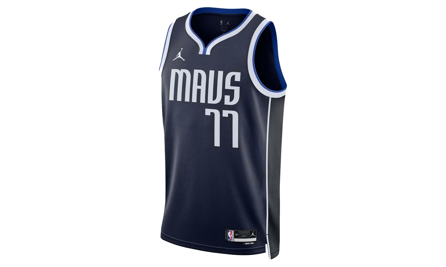 NBA MAVERICKS 'DONCIC 77' 22/23 STATEMENT JERSEY "Navy"