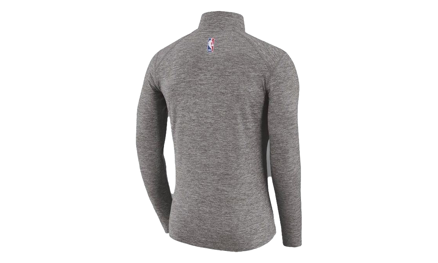 NBA Golden State Warriors 1/2 Zip Long Sleeve Pullover WMNS "Gray"