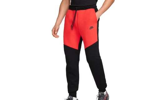 Tech Fleece Joggers "LIGHT CRIMSON / BLACK / BLACK"