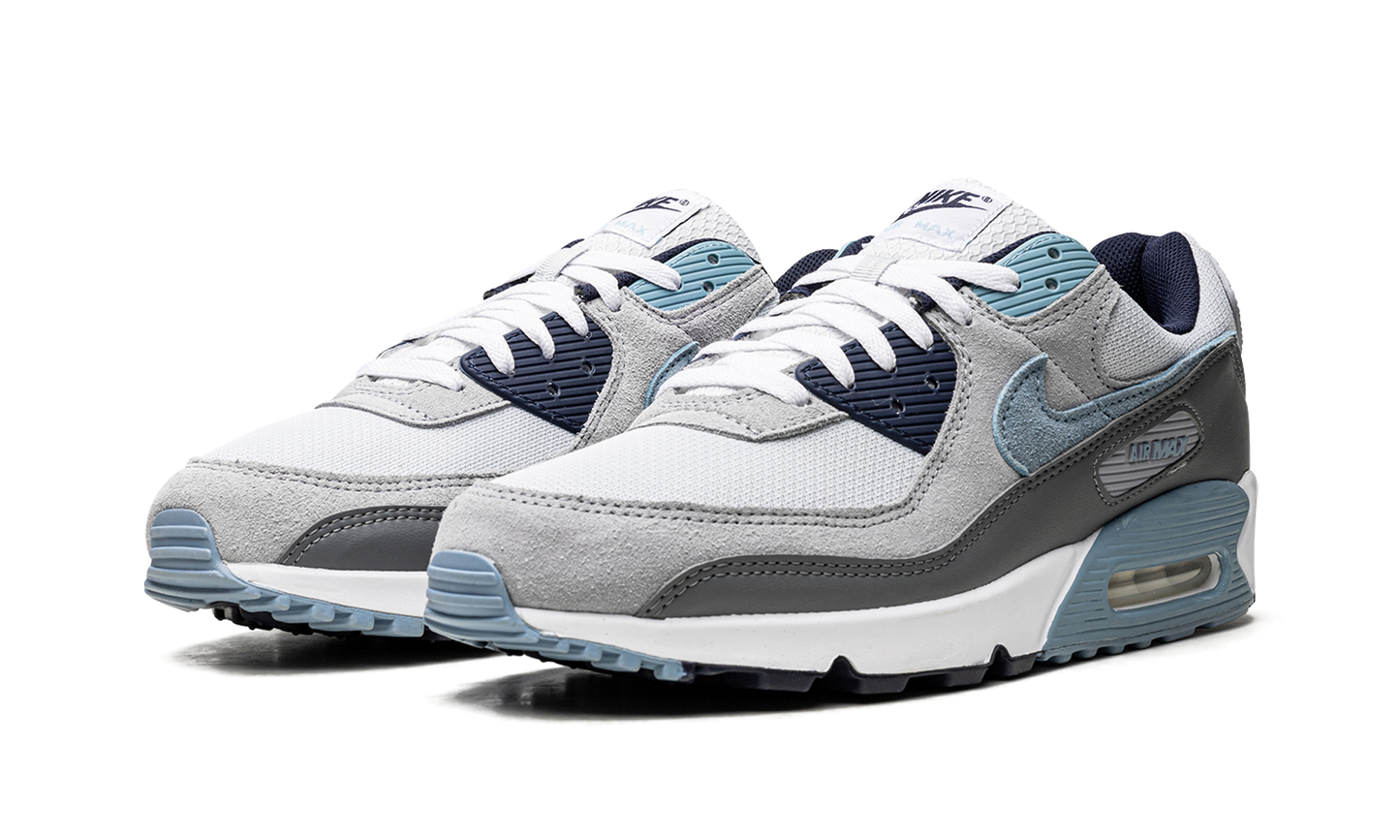 Air Max 90 "Pure Platinum Warm Blue"