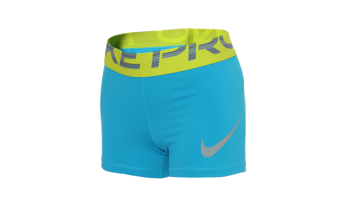 PRO DRI-FIT GRAPHIC TRAINING SHORTS 3" WMNS "Blue"