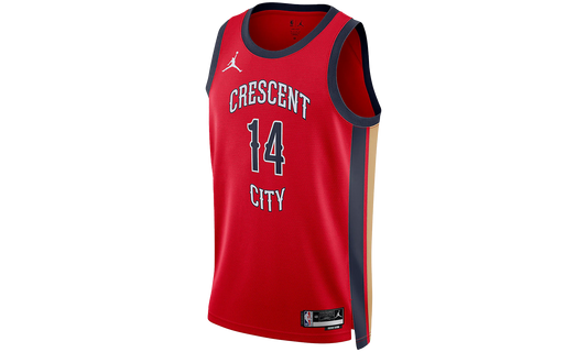 NBA NEW ORLEANS PELICANS INGRAM SWINGMAN JERSEY "Red - STATEMENT EDITION"