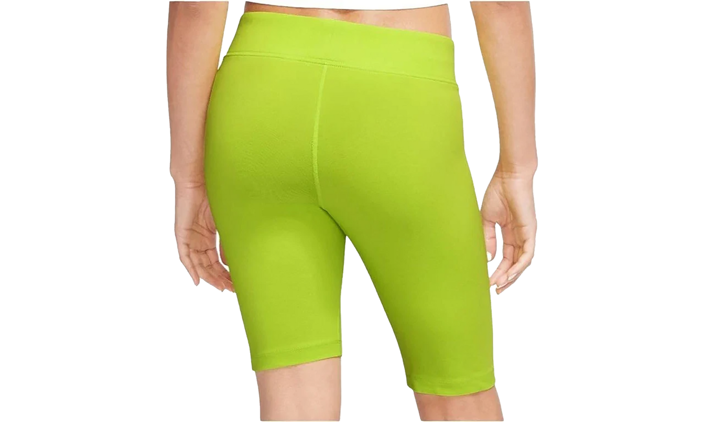 SPORTSWEAR ESSENTIAL MID-RISE BIKE SHORTS WMNS "Atomic Green"
