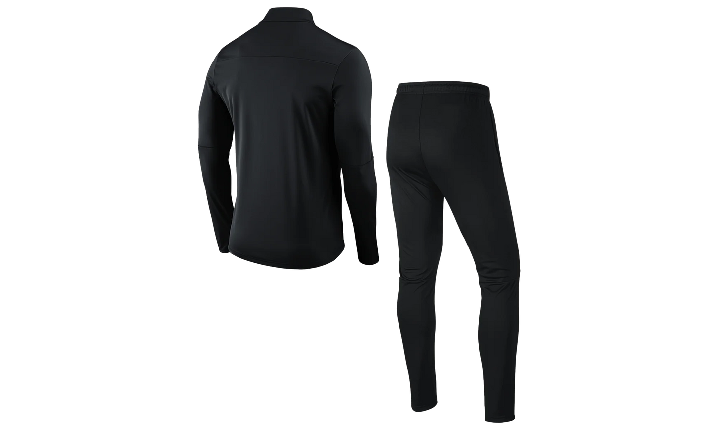 Park 18 Poly Tracksuit "Black"
