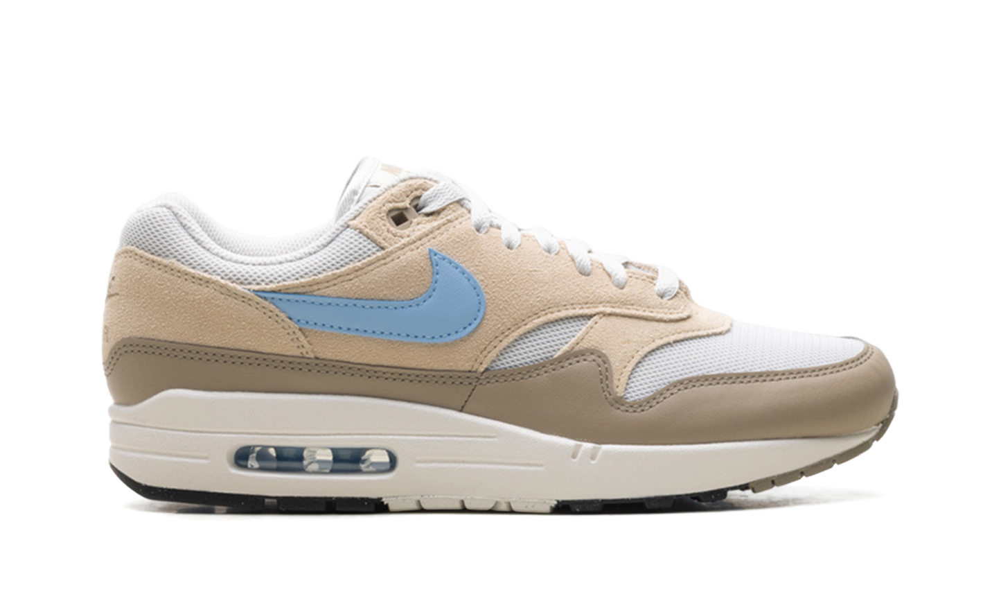 Air Max 1 Essential "Light Bone Psychic Blue"