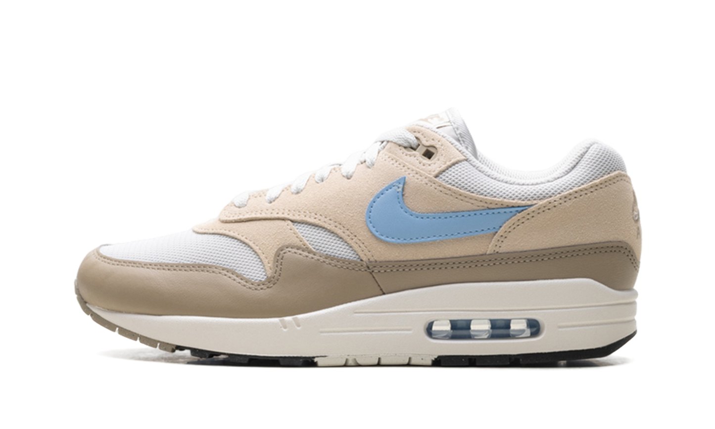 Air Max 1 Essential "Light Bone Psychic Blue"