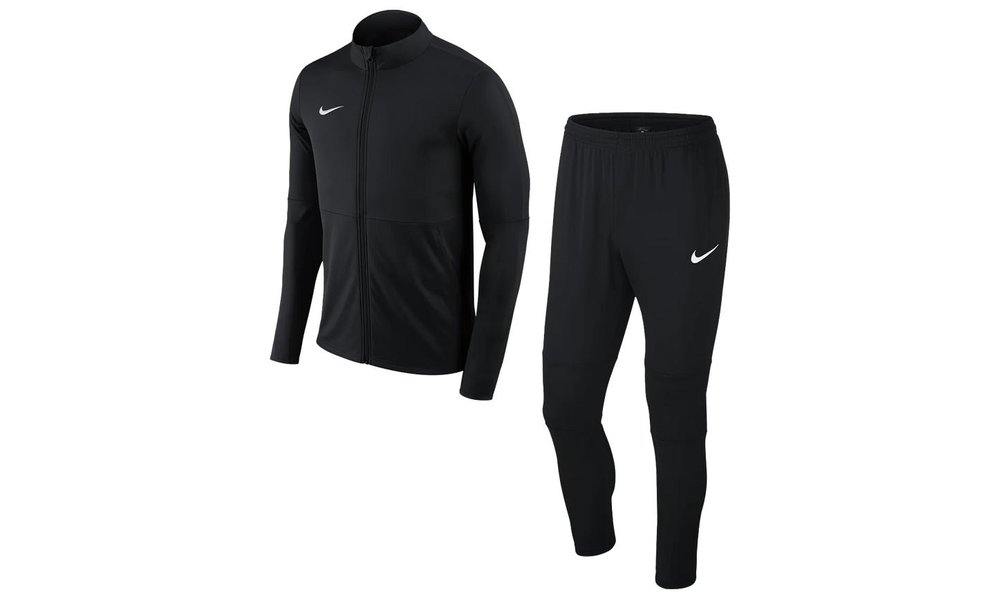 Park 18 Poly Tracksuit "Black"