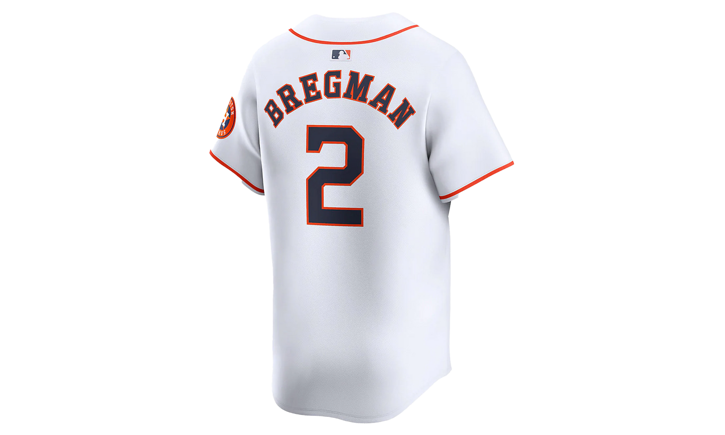 MLB 'BREGMAN' ASTROS HOME LIMITED PLAYER JERSEY "White"