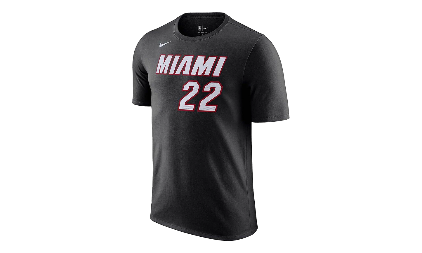 NBA MIAMI HEAT ICON NN TEE "BUTLER" "Black"