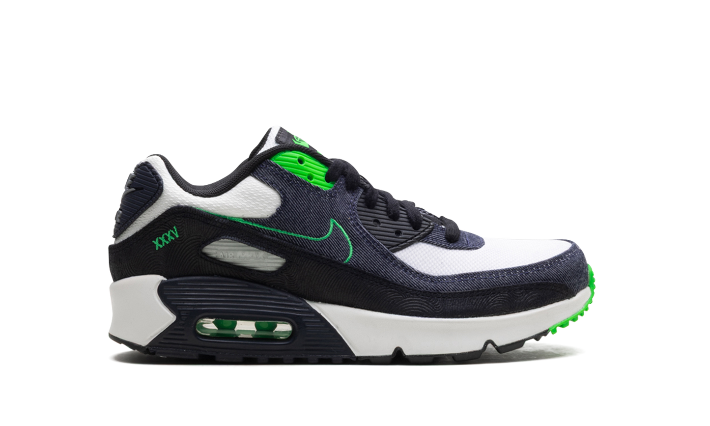 AIR MAX 90 LTR SE GS "Scream Green"