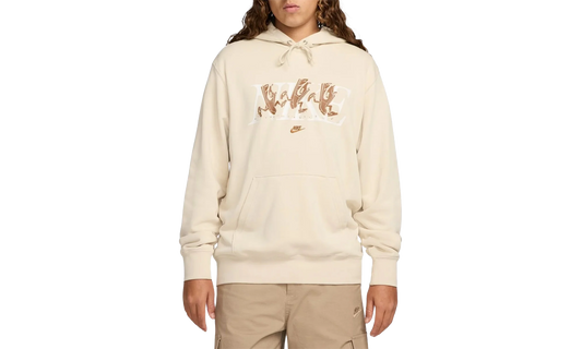 Club French Terry Hoodie "SAIL / BROWN"
