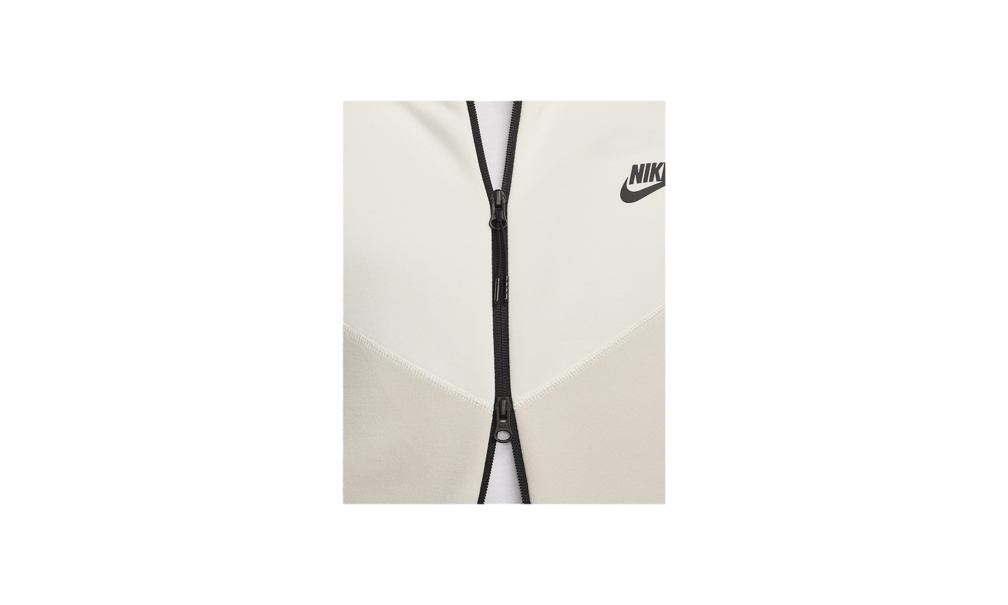 FULL-ZIP SPORTSWEAR TECH FLEECE HOODIE "Orewood Brown/Sail/Black"