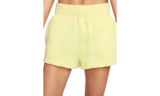 PHOENIX FLEECE HIGH-RISE SHORTS WMNS "Lemon"