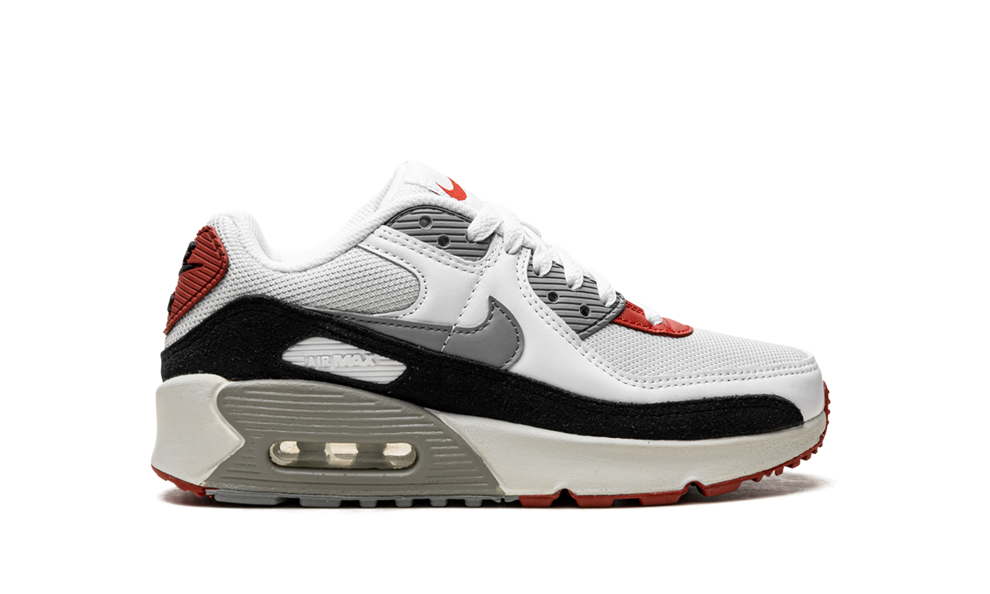 Air Max 90 GS "LTR Photon Dust Varsity Red"