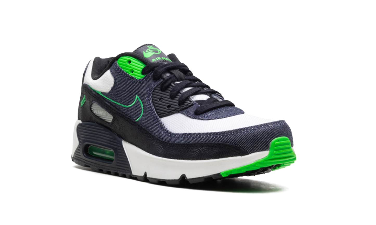AIR MAX 90 LTR SE GS "Scream Green"