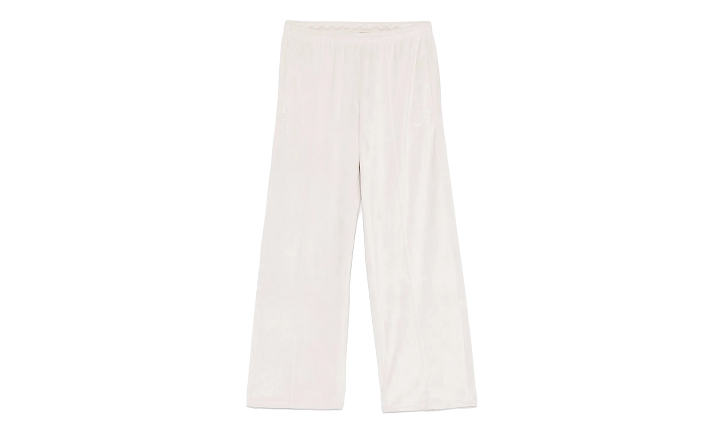 Sportswear Chill Knit Mid-rise Velour Pants WMNS "Light Orewood Brown / Sail"