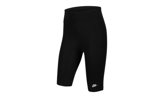 Girls Tight Fit High Rise Short Length Shorts "BLACK"