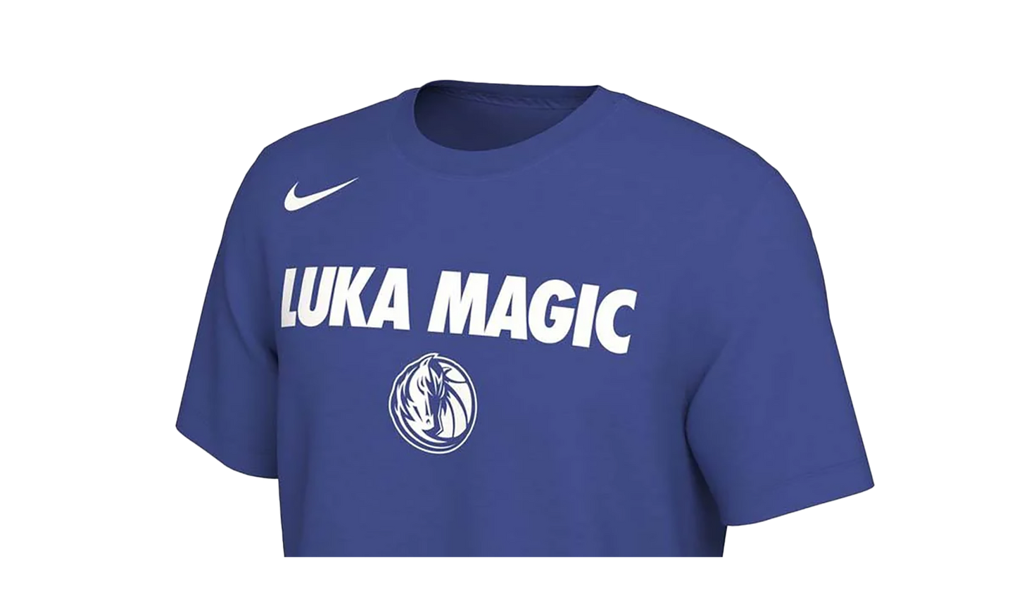 NBA MAVERICKS DONCIC TWITTER T-SHIRT "Blue"