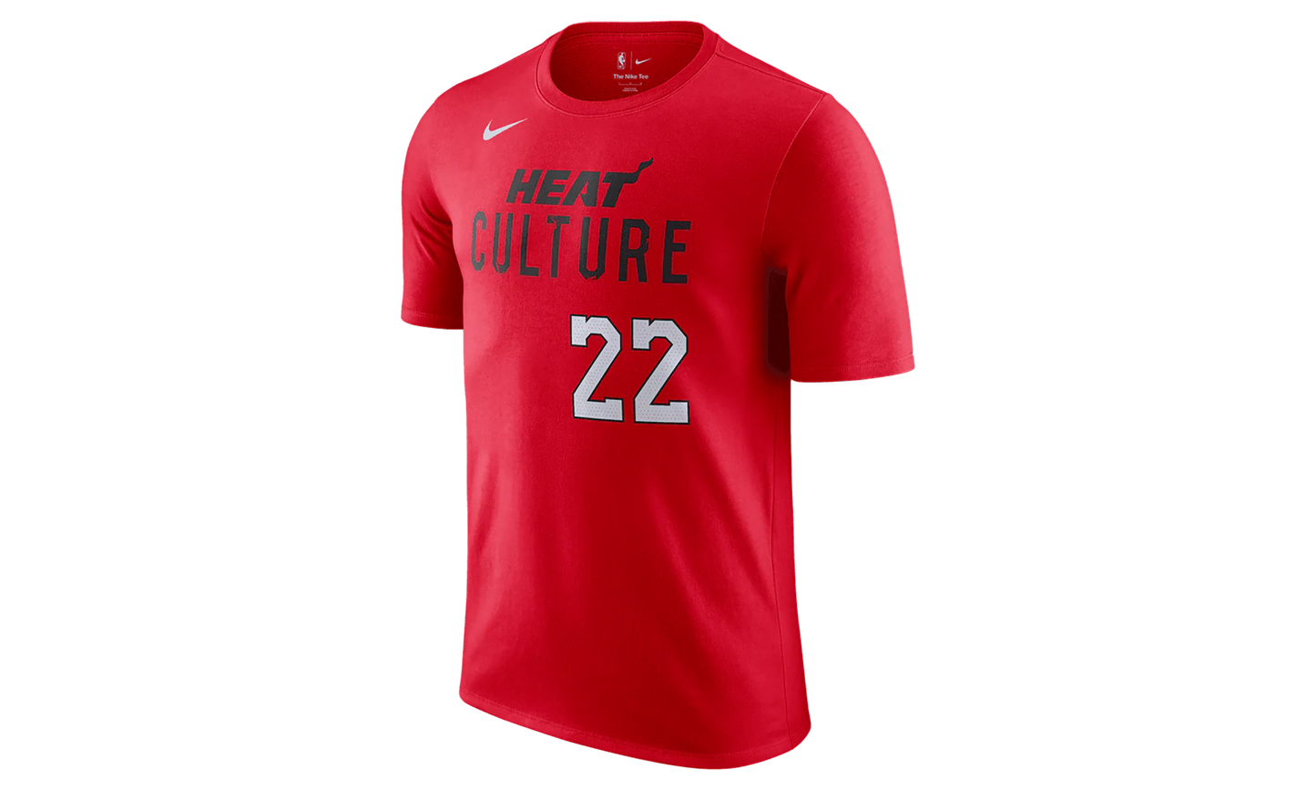 NBA JIMMY BUTLER HEAT 24/25 CITY EDITION N&N T-SHIRT "Red"