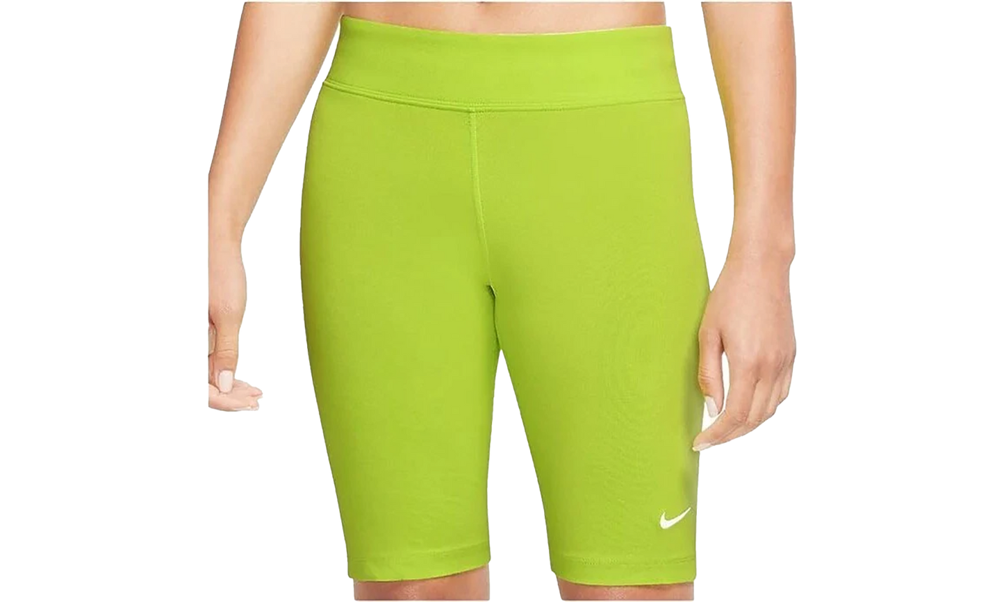 SPORTSWEAR ESSENTIAL MID-RISE BIKE SHORTS WMNS "Atomic Green"