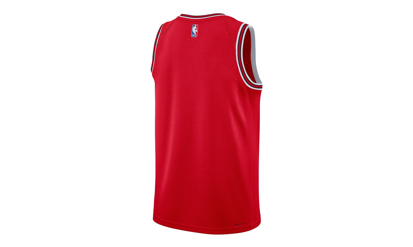 NBA CHICAGO BULLS ICON SWINGMAN JERSEY "Red/Black"
