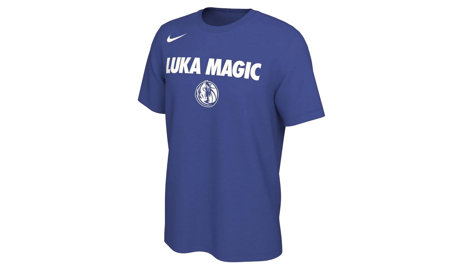 NBA MAVERICKS DONCIC TWITTER T-SHIRT "Blue"