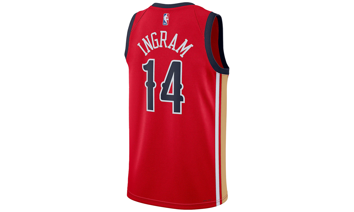 NBA NEW ORLEANS PELICANS INGRAM SWINGMAN JERSEY "Red - STATEMENT EDITION"