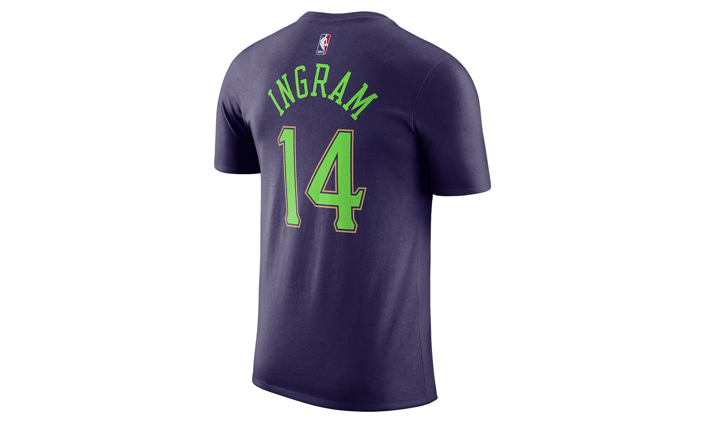 NBA PELICANS 24/25 CITY 'INGRAM 'EDITION N&N T-SHIRT "Purple"