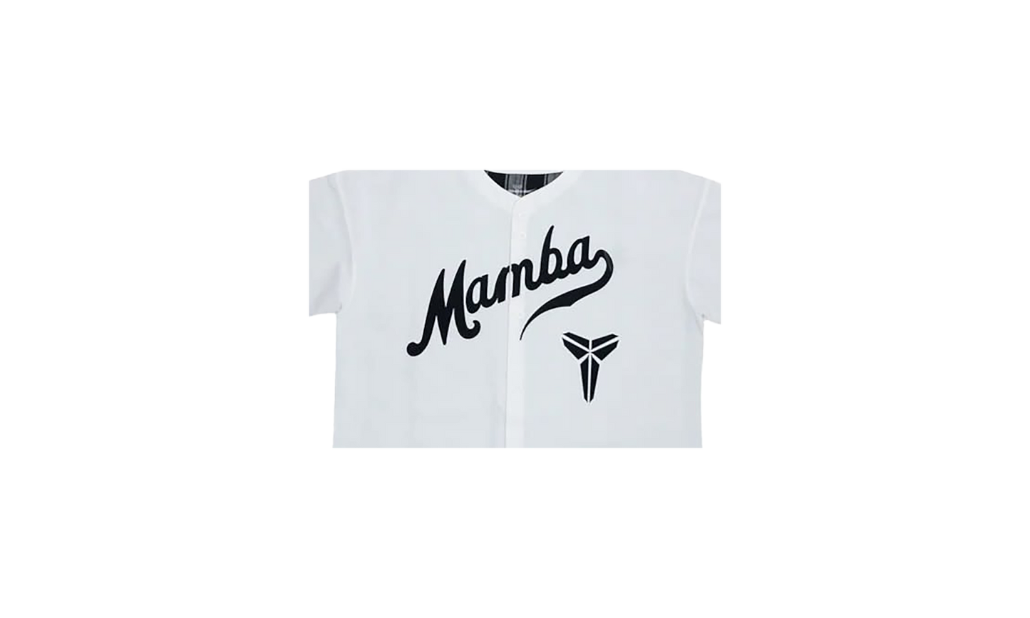 Kobe Bryant Baseball Jersey "White"